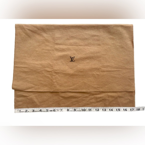 Louis Vuitton Flap Envelope Style Dust Bag 17.5” W x 13” H - Picture 2 of 5